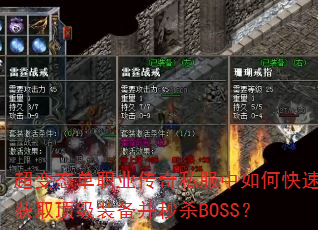 ְ̬ҵ˽οٻȡװɱBOSS